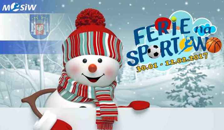 Ilustracja do informacji: Ferie zimowe z MOSiW. Zapraszamy!