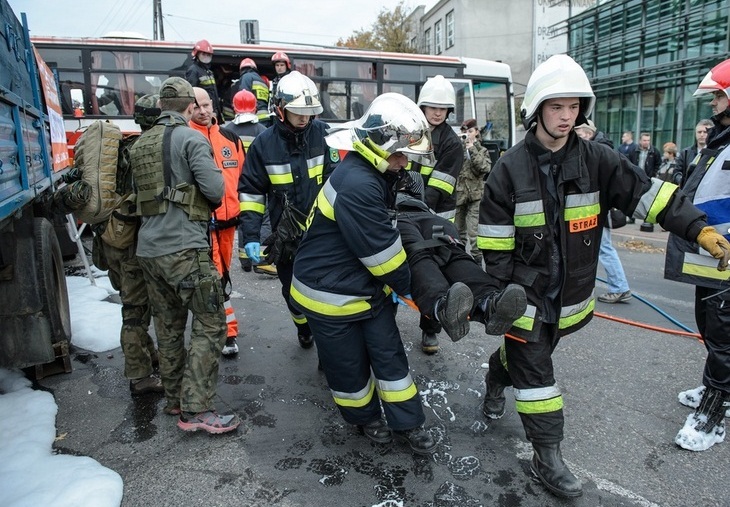 Ilustracja do informacji: Lubuski Pluton OT podczas ćwiczeń – Siedlce 2015