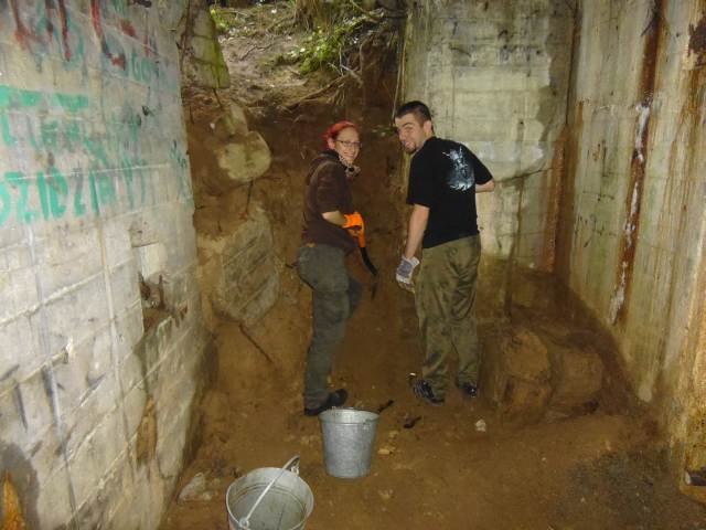 Ilustracja do informacji: Akcja oczyszczania Grupy Warownej Schill