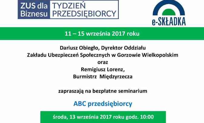 Ilustracja do informacji: Zapraszamy na bezpłatne seminarium ABC przedsiębiorcy