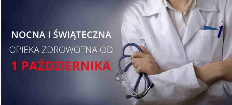 Ilustracja do informacji: Nocna i świąteczna opieka zdrowotna od 1 października