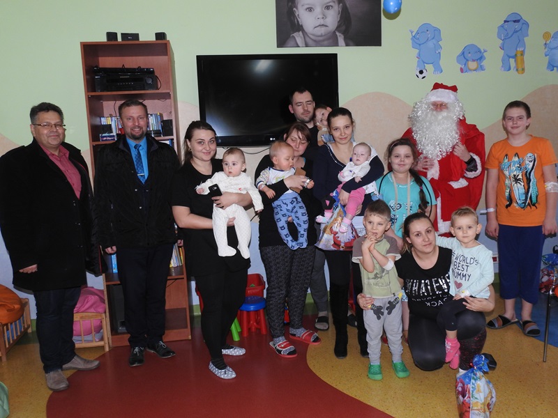 Ilustracja do informacji: Świąteczne spotkanie burmistrza z dziećmi