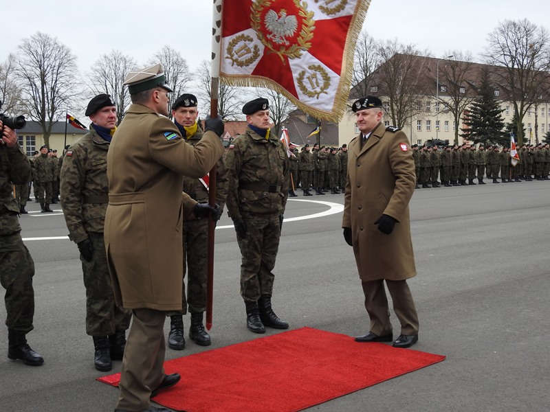 Ilustracja do informacji: Zmiana dowodzenia w 17. Wielkopolskiej Brygadzie Zmechanizowanej