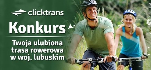 Ilustracja do informacji: Konkurs - Twoja ulubiona trasa rowerowa w województwie lubuskim