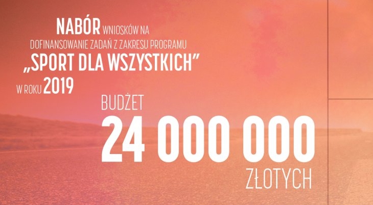 Ilustracja do informacji: Ogłoszenie o otwartym konkursie ofert na dofinansowanie zadań z zakresu upowszechniania sportu różnych grup społecznych i środowiskowych z Ministerstwa Sportu i Turystyki