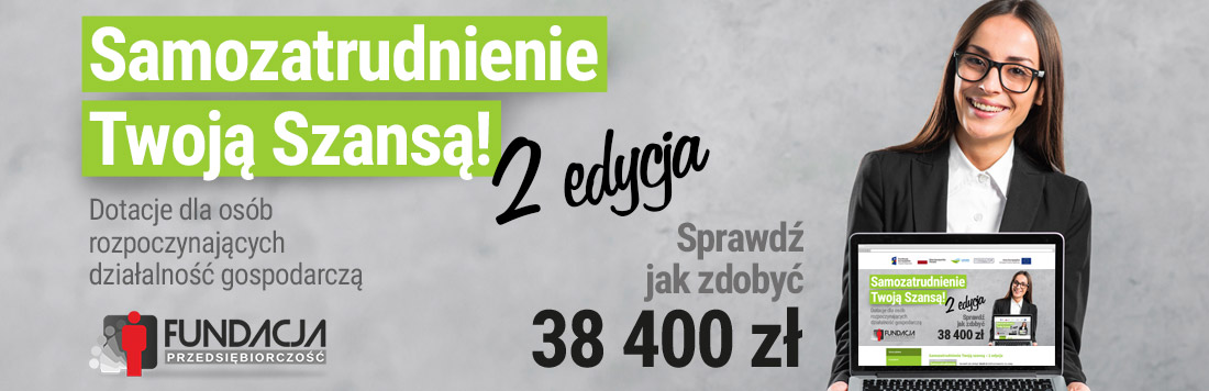 Ilustracja do informacji: Projekt Samozatrudnienie Twoją szansą! 