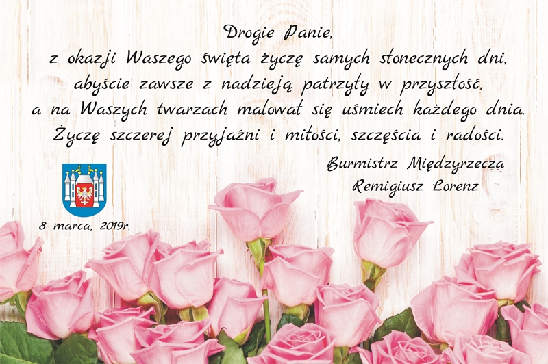 Ilustracja do informacji: ŻYCZENIA Z OKAZJI DNIA KOBIET
