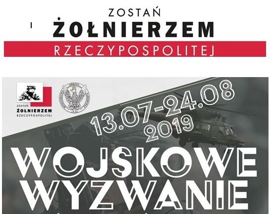 Ilustracja do informacji: Zostań żołnierzem Rzeczypospolitej