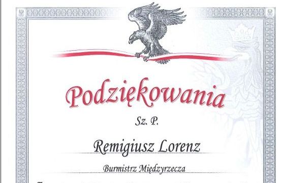 Ilustracja do informacji: Żołnierze podziękowali burmistrzowi Remigiuszowi Lorenzowi