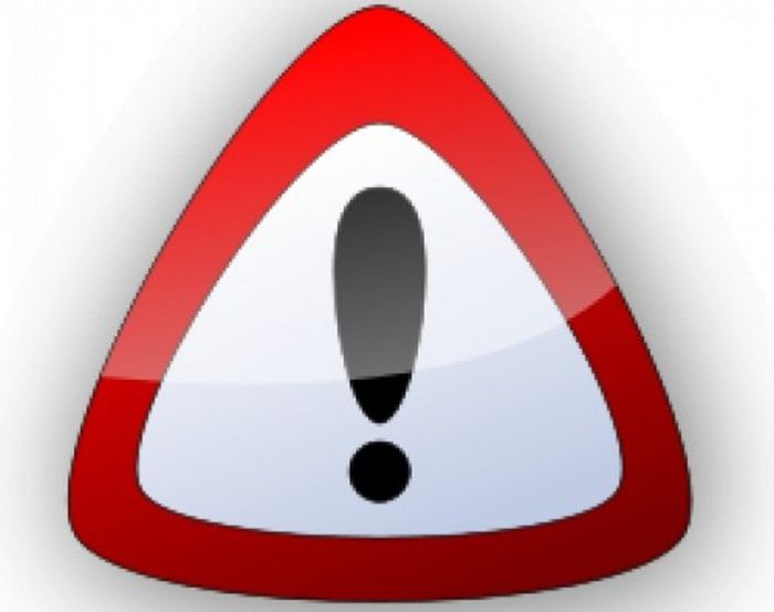 Ilustracja do informacji: Uwaga! Ostrzeżenie przed silnym wiatrem