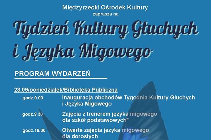 Ilustracja do informacji: Tydzień Kultury Głuchych i Języka Migowego