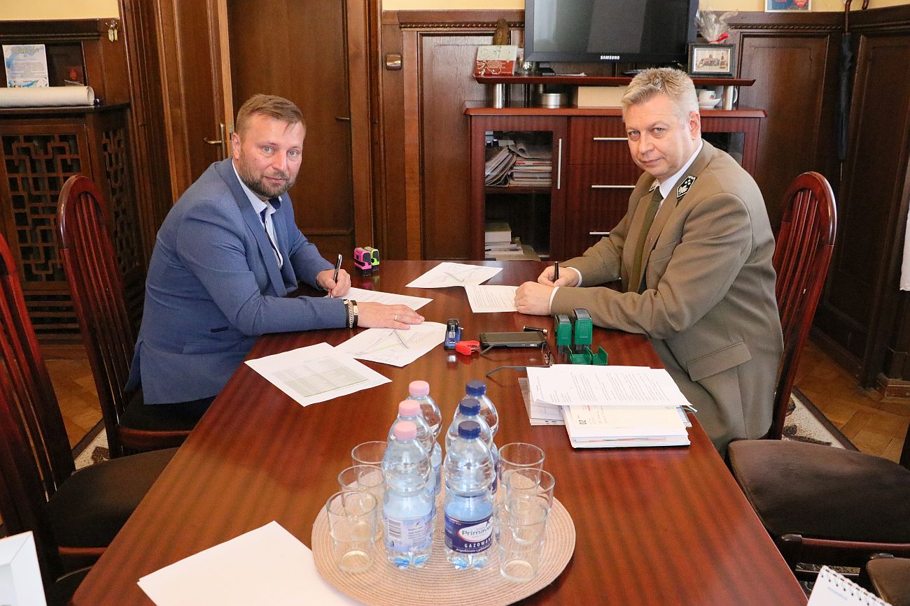 Ilustracja do informacji: Wspólna akcja nadleśnictwa i ratusza; Rodzice zasadzą 35 drzew! 