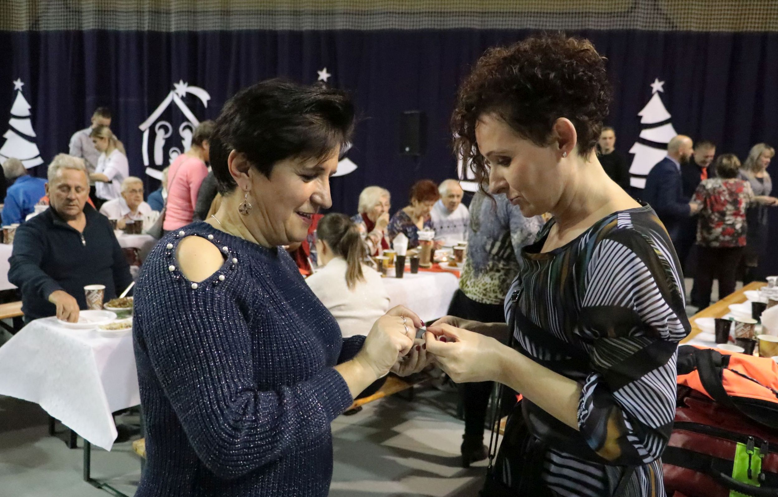 Ilustracja do informacji: Magia Bożego Narodzenia na Gminnej Wigilii