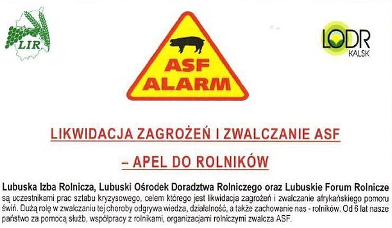 Ilustracja do informacji: Apel do rolników