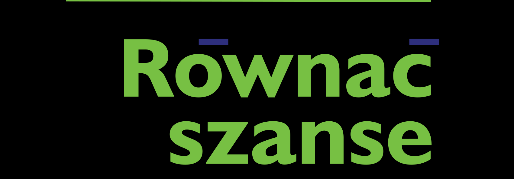 Ilustracja do informacji: Program „Równać Szanse”