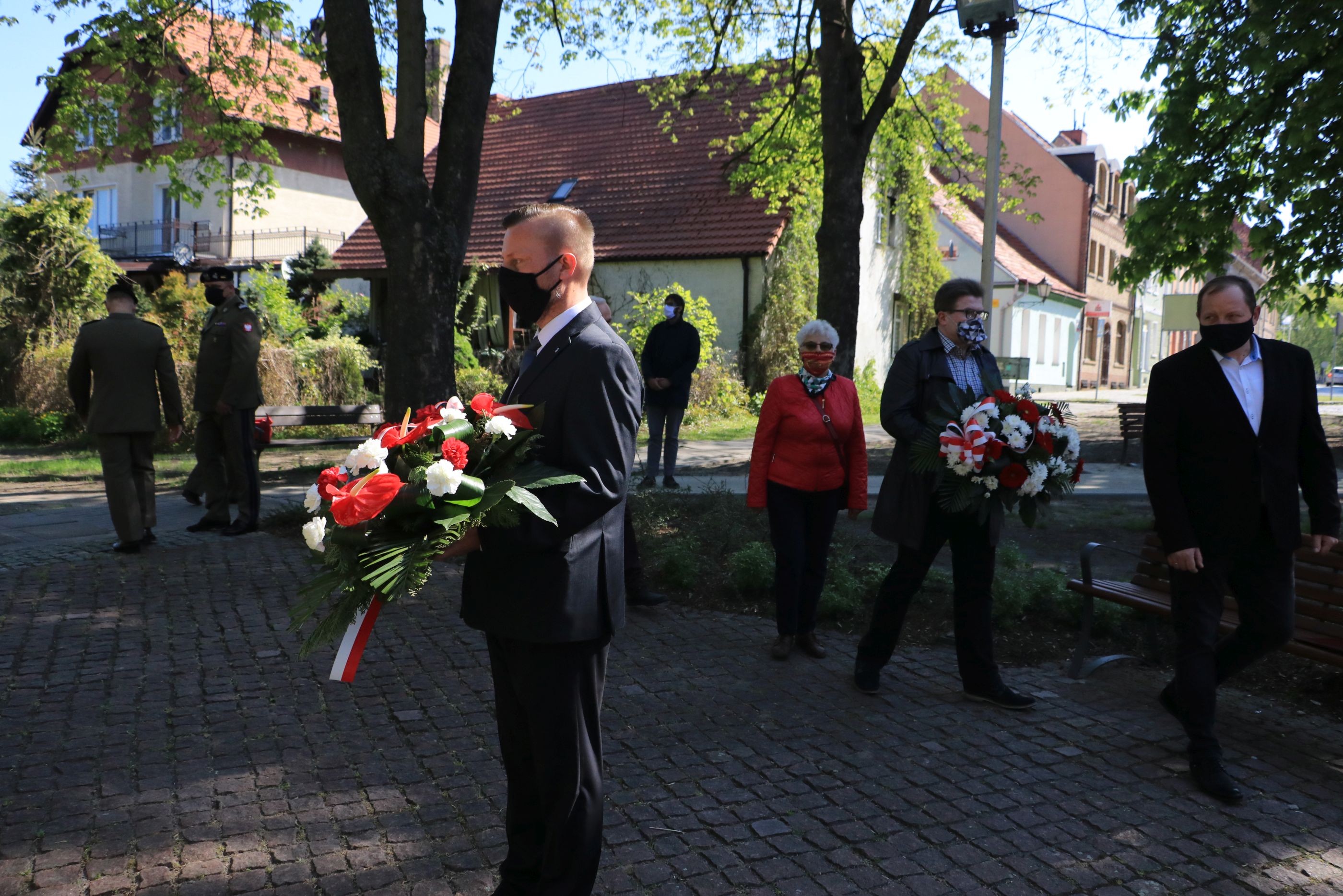 Ilustracja do informacji: Międzyrzecz pamiętał o rocznicy zakończenia Drugiej Wojny Światowej