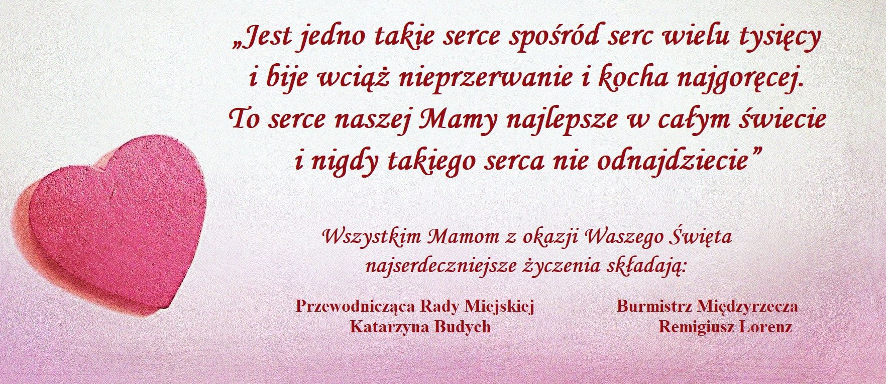 Ilustracja do informacji: Życzenia z okazji Dnia Matki