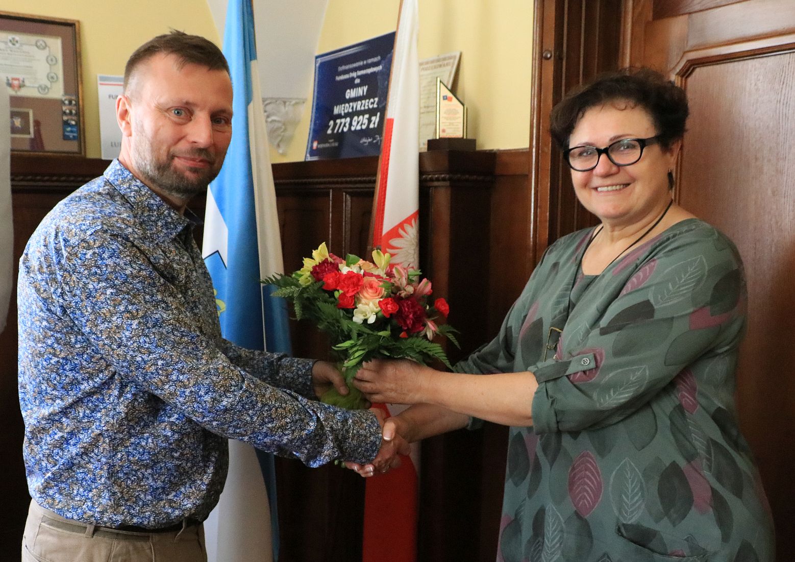 Ilustracja do informacji: Perłowe Gody pomocy społecznej