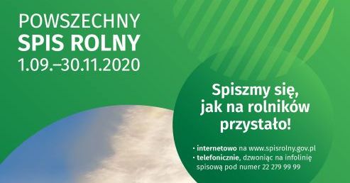 Ilustracja do informacji: Ruszył Powszechny Spis Rolny