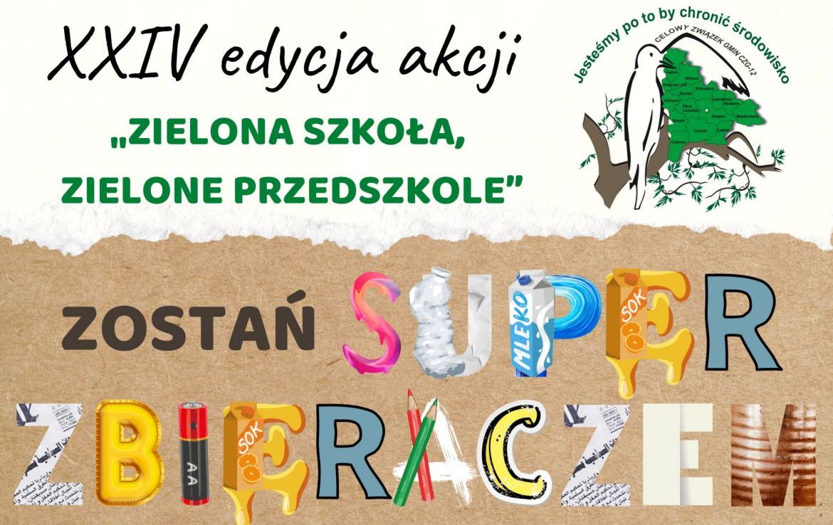 Ilustracja do informacji: CZG-12 zaprasza placówki oświatowe do udziału w XXIV edycji akcji „Zielona Szkoła, Zielone Przedszkole” 