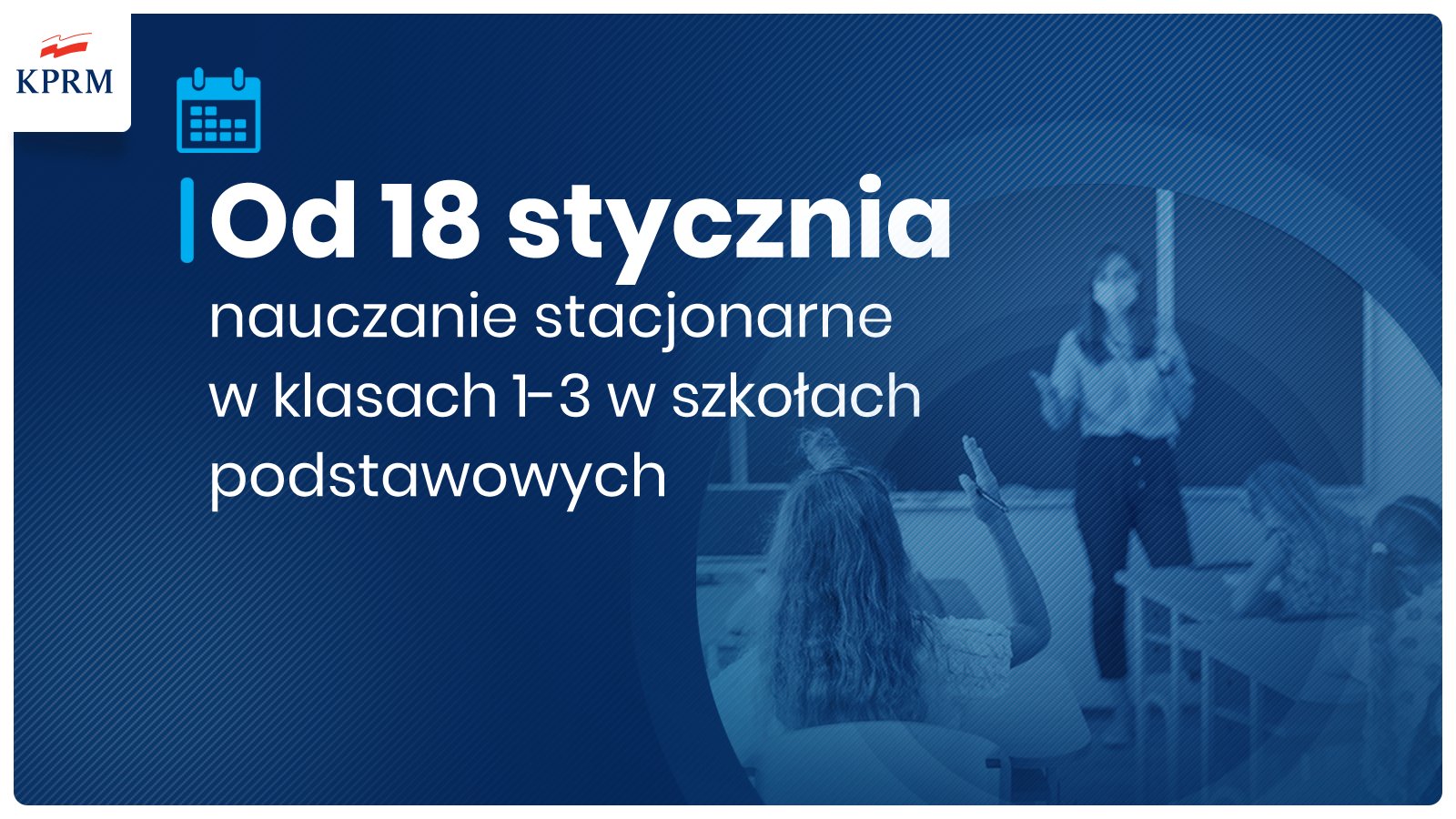 Ilustracja do informacji: Najmłodsi uczniowie wracają do szkół