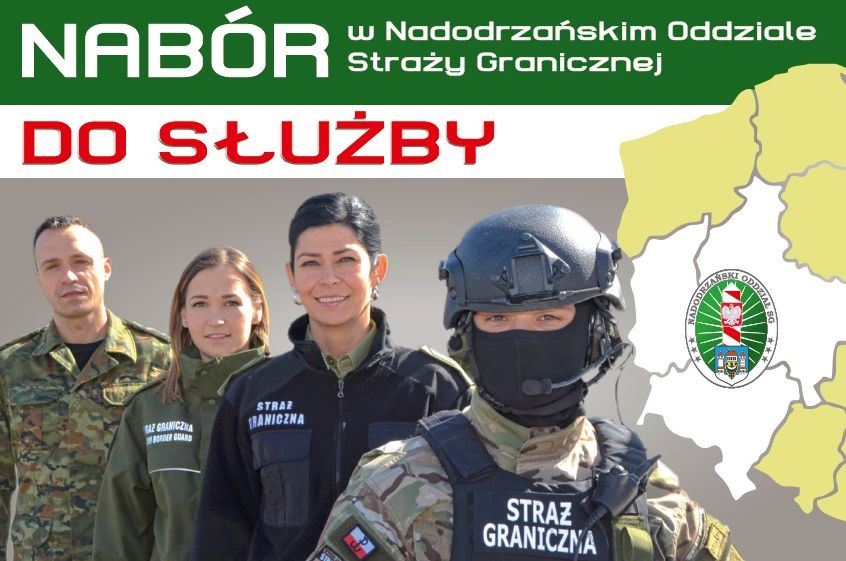 Ilustracja do informacji: Trwa nabór do Straży Granicznej