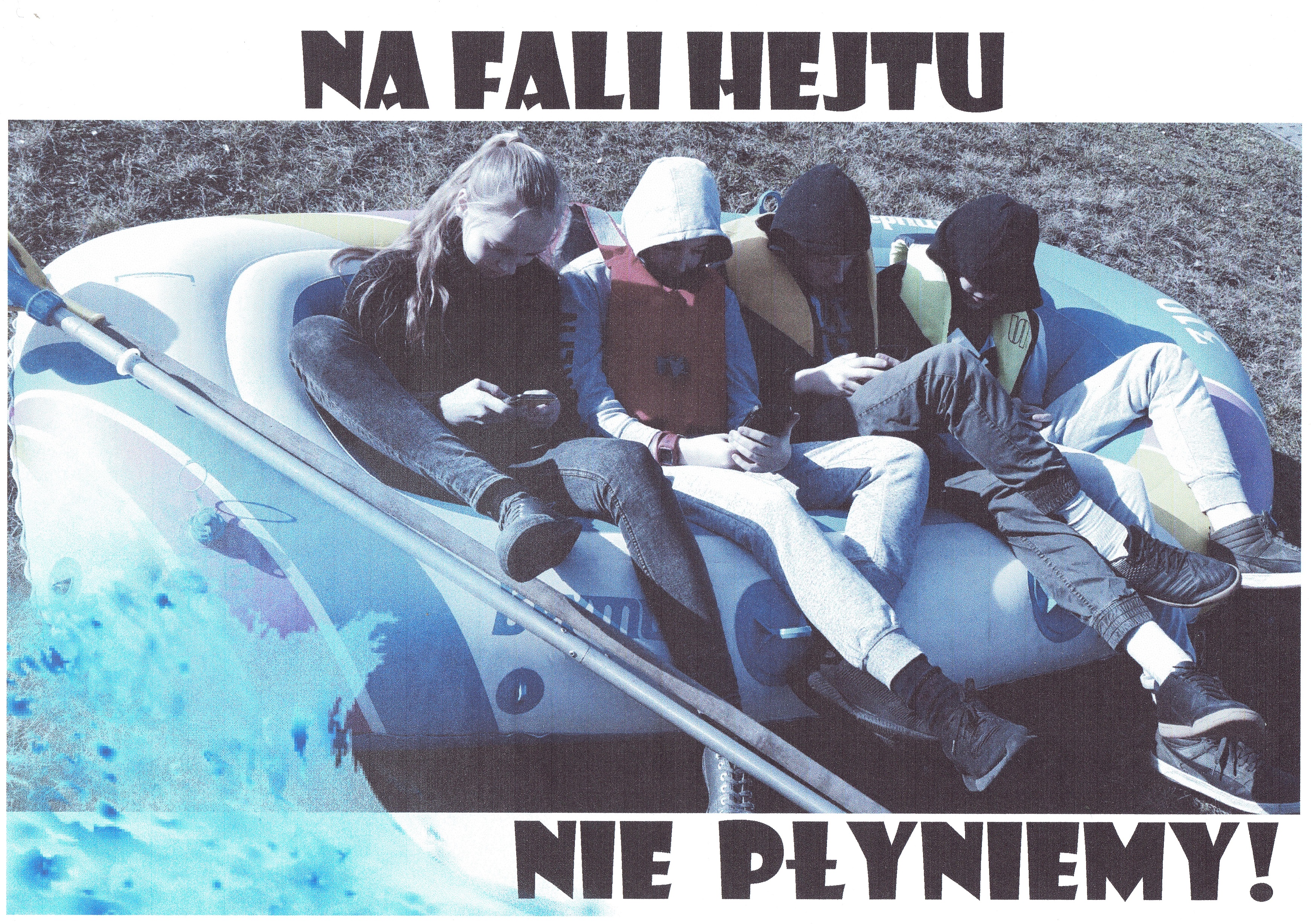 Ilustracja do informacji: Stop przemocy w internecie