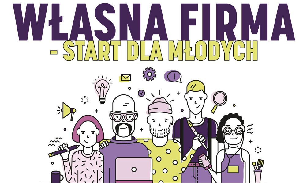 Ilustracja do informacji: Rekrutacja do projektu Własna firma-start dla młodych