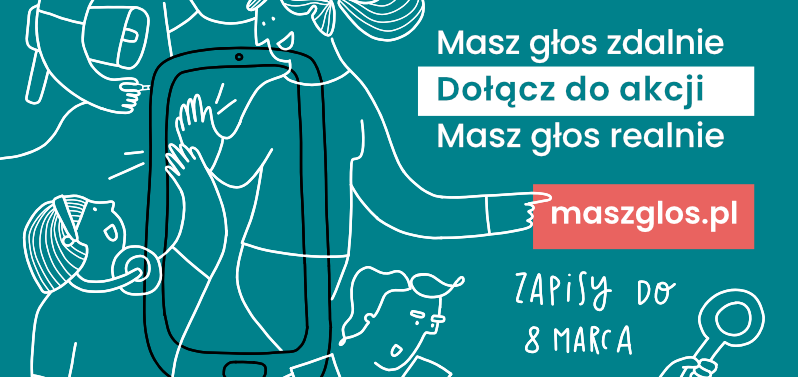Ilustracja do informacji: Ruszyły zapisy do akcji Masz Głos