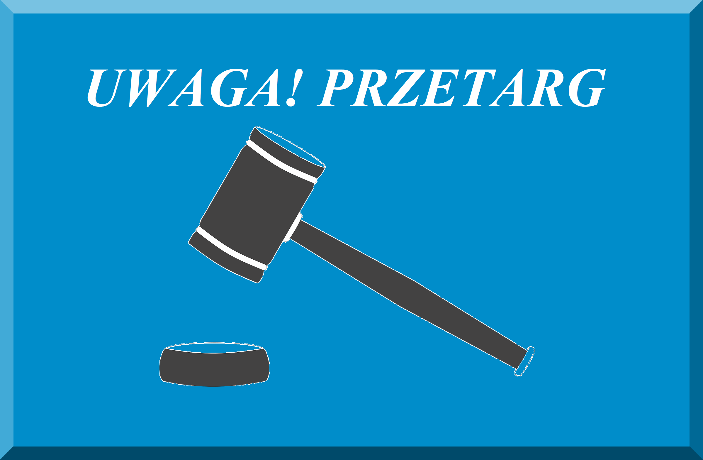 Ilustracja do informacji:  Ogłoszenie o przetargach 