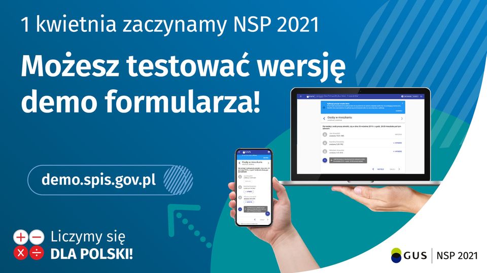 Ilustracja do informacji: To nie Prima Aprilis - 1 kwietnia rozpocznie się Narodowy Spis Powszechny!