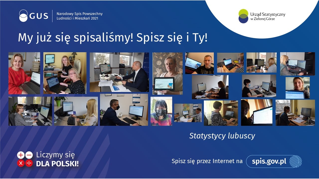 Ilustracja do informacji: Lubuscy statystycy już się spisali. A Ty?