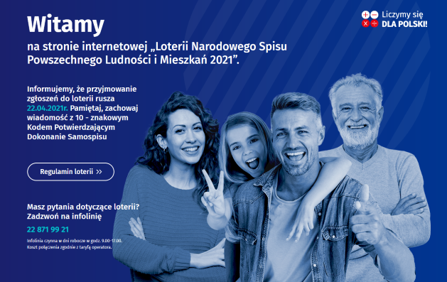 Ilustracja do informacji: Narodowy Spis Powszechny: Możesz wygrać cenne nagrody!