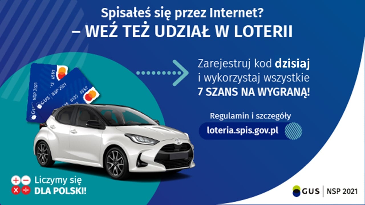 Ilustracja do informacji: Spisz się już dziś, będziesz miał aż siedem szans na nagrodę!