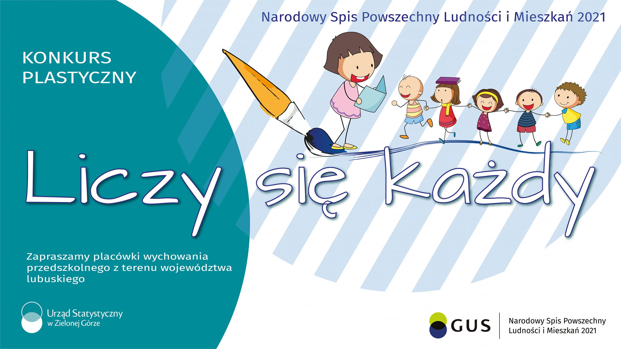 Ilustracja do informacji: Narodowy Spis Powszechny: Konkurs „Liczy się Każdy”