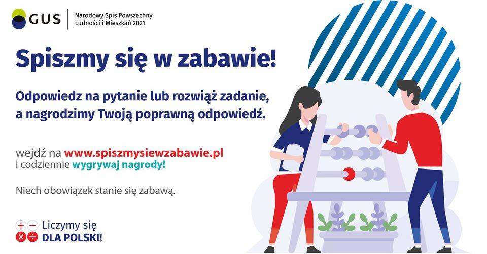 Ilustracja do informacji: Narodowy Spis Powszechny