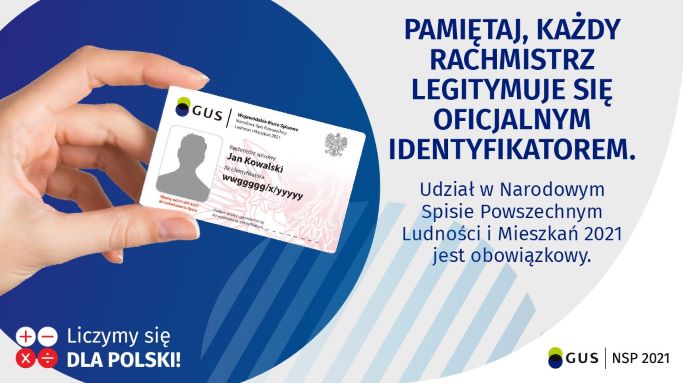 Ilustracja do informacji: Rachmistrz Spisowy to funkcjonariusz państwowy!