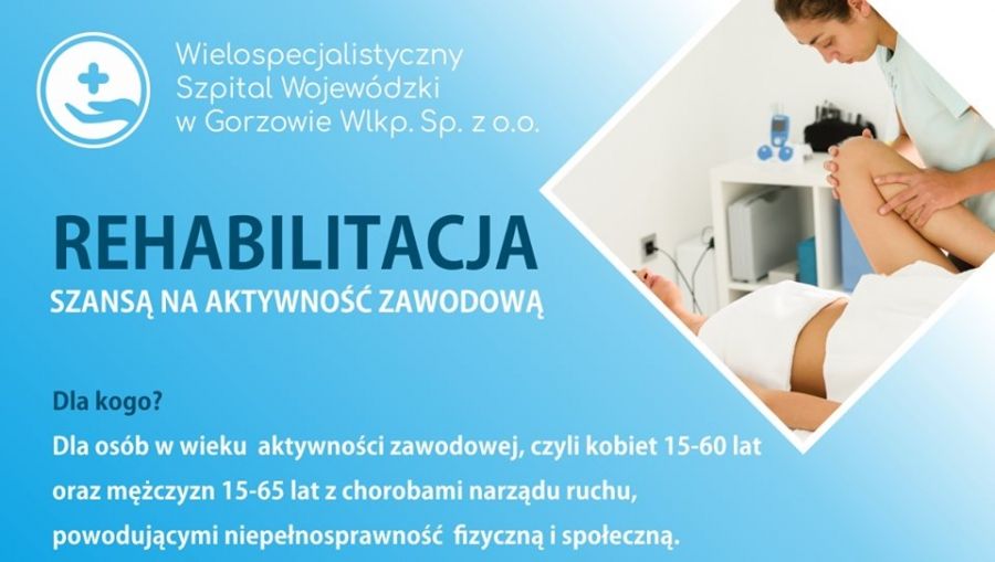 Ilustracja do informacji: Szpital Wojewódzki w Gorzowie Wlkp. zaprasza 