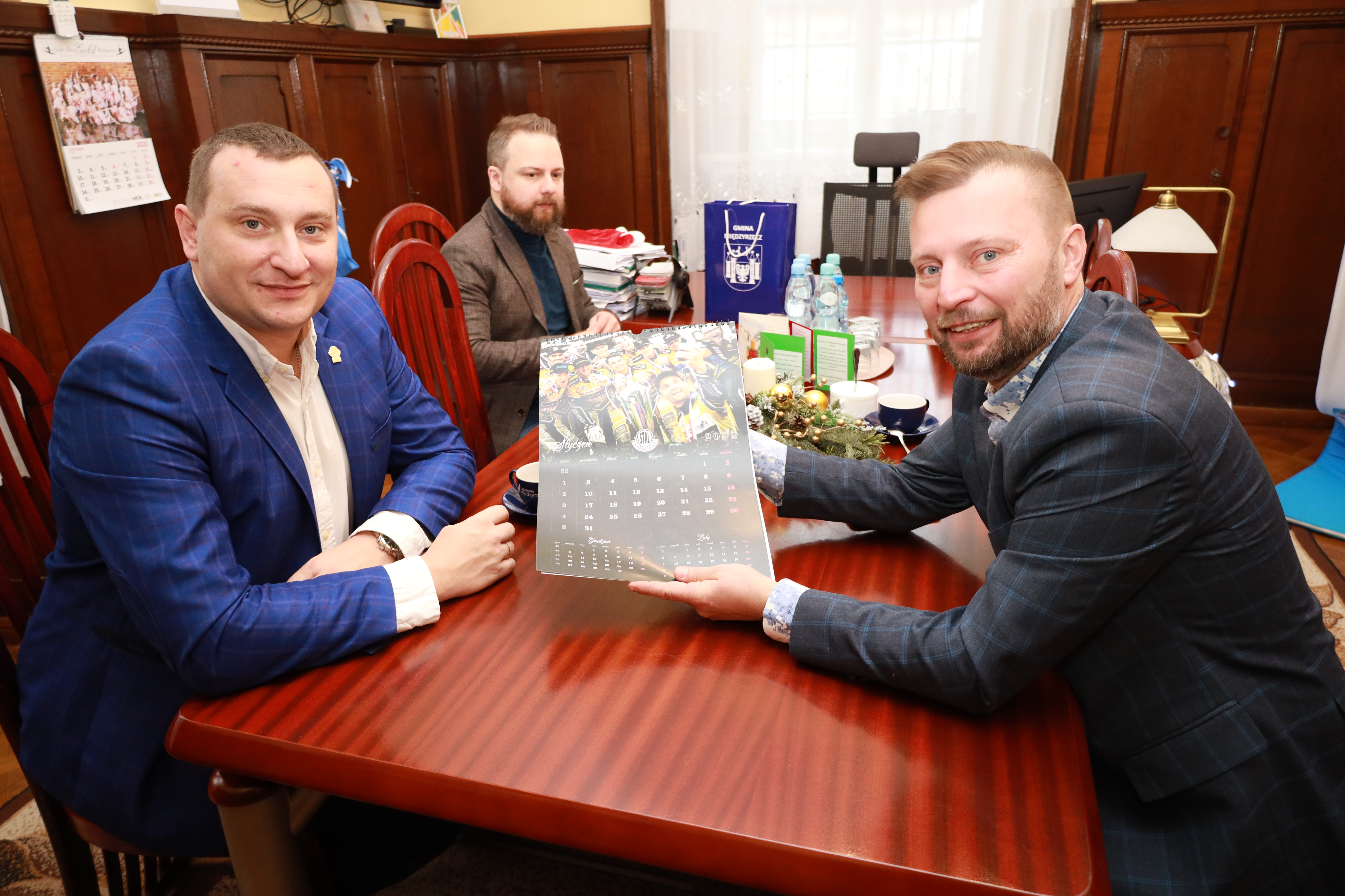 Ilustracja do informacji: Życzenia od gorzowskich żużlowców