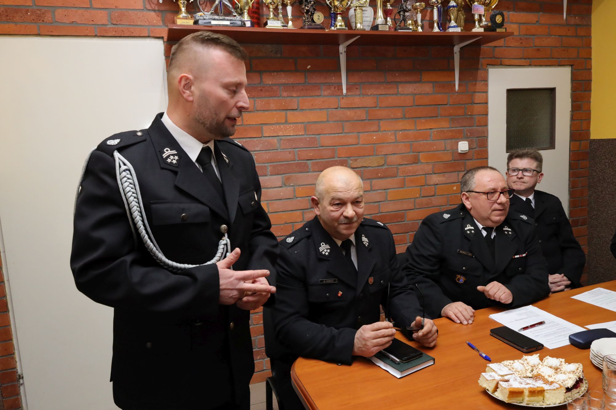 Ilustracja do informacji: Strażacy z OSP Kaława podsumowali rok