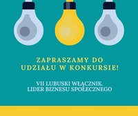 Ilustracja do informacji: Konkurs "LUBUSKI WŁĄCZNIK". Lider Biznesu Społecznego