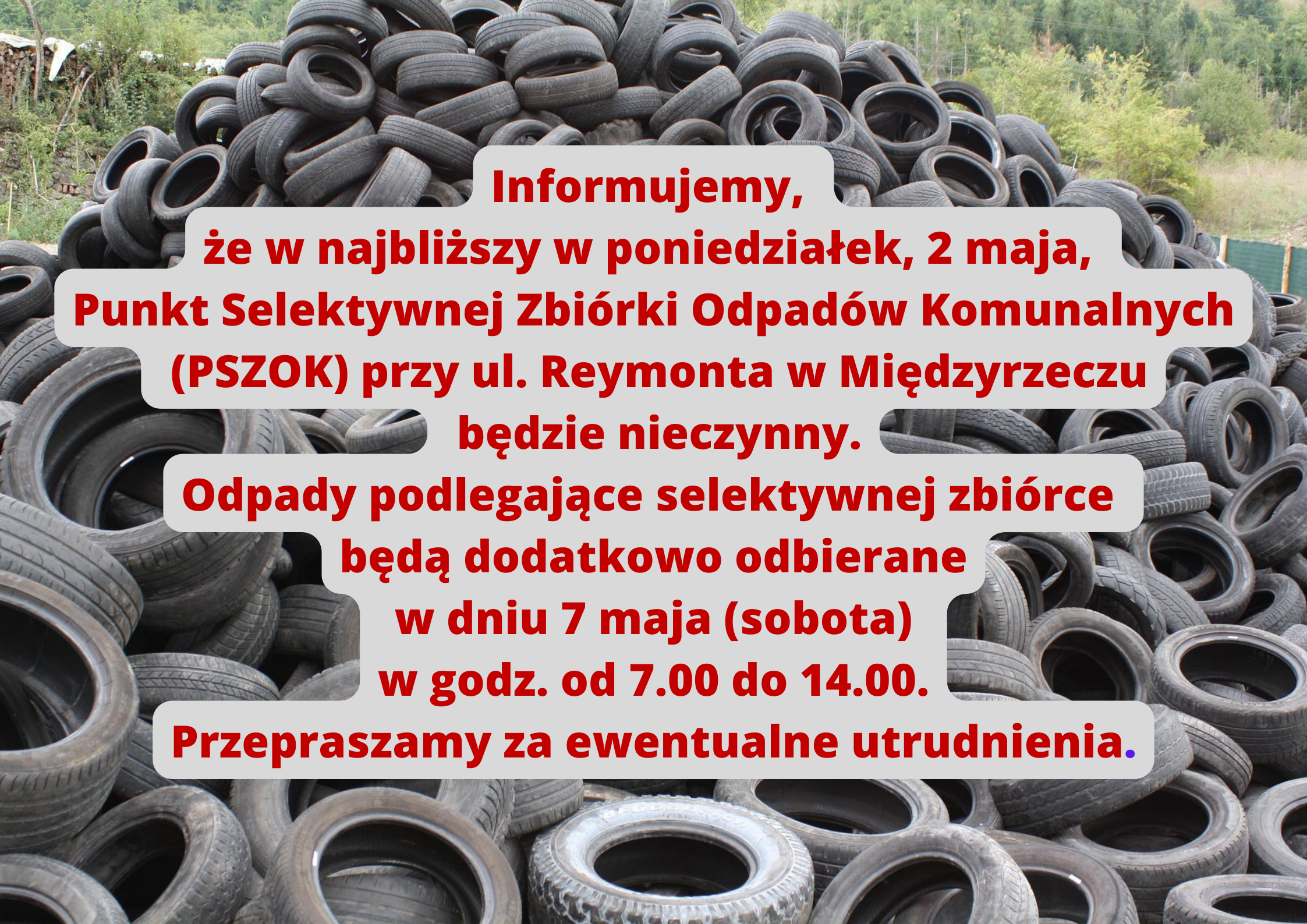 Ilustracja do informacji: Ważny komunikat dla Mieszkańców