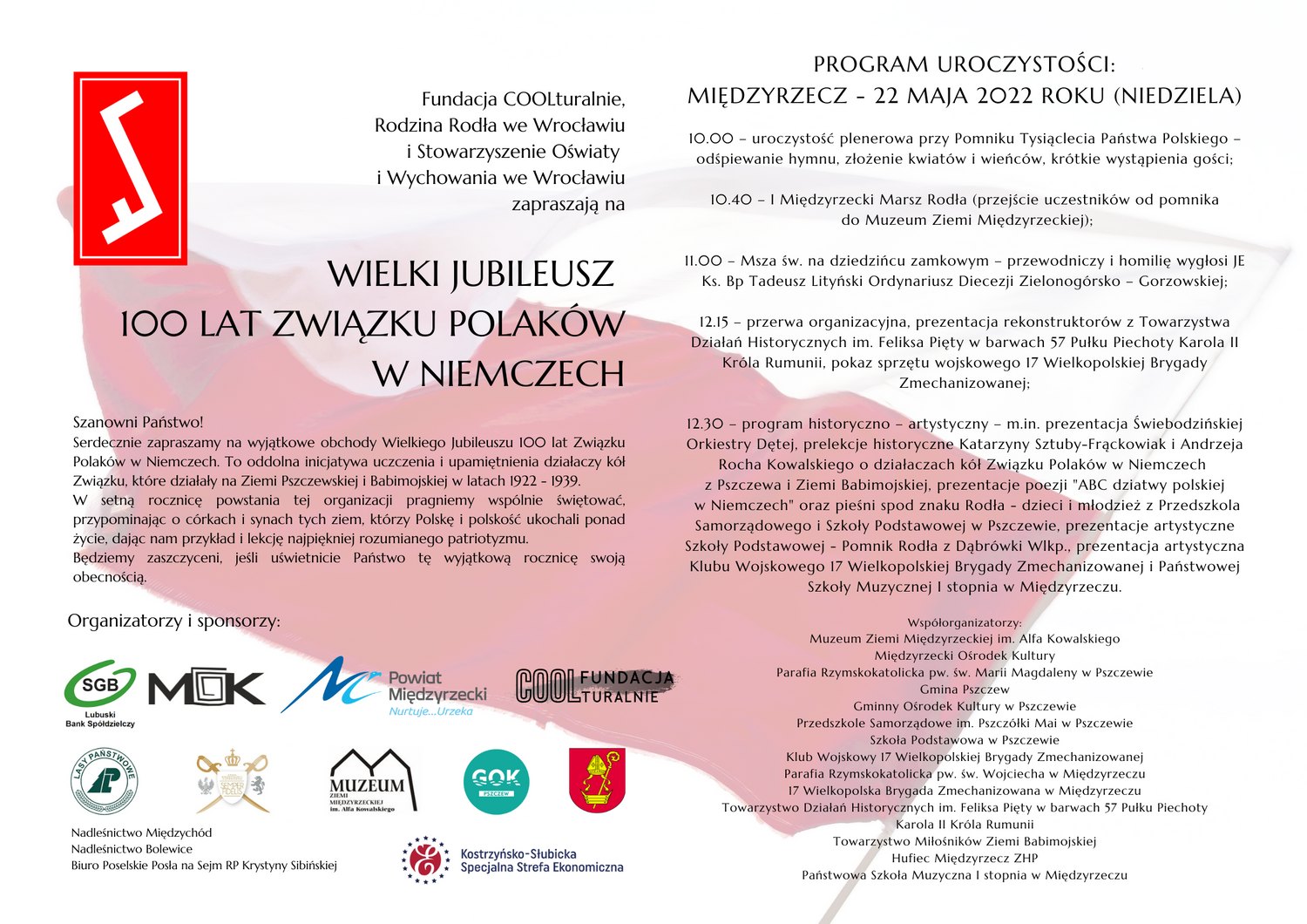 Ilustracja do informacji: W niedzielę zapraszamy Mieszkańców na patriotyczną uroczystość