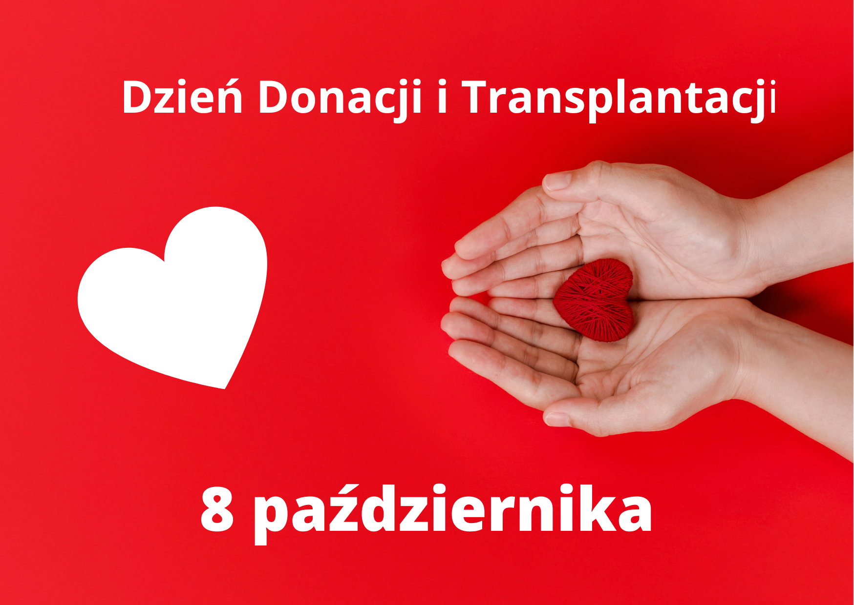 Ilustracja do informacji: Dzień 8 października 2022 r. jest Europejskim Dniem Donacji i Transplantacji