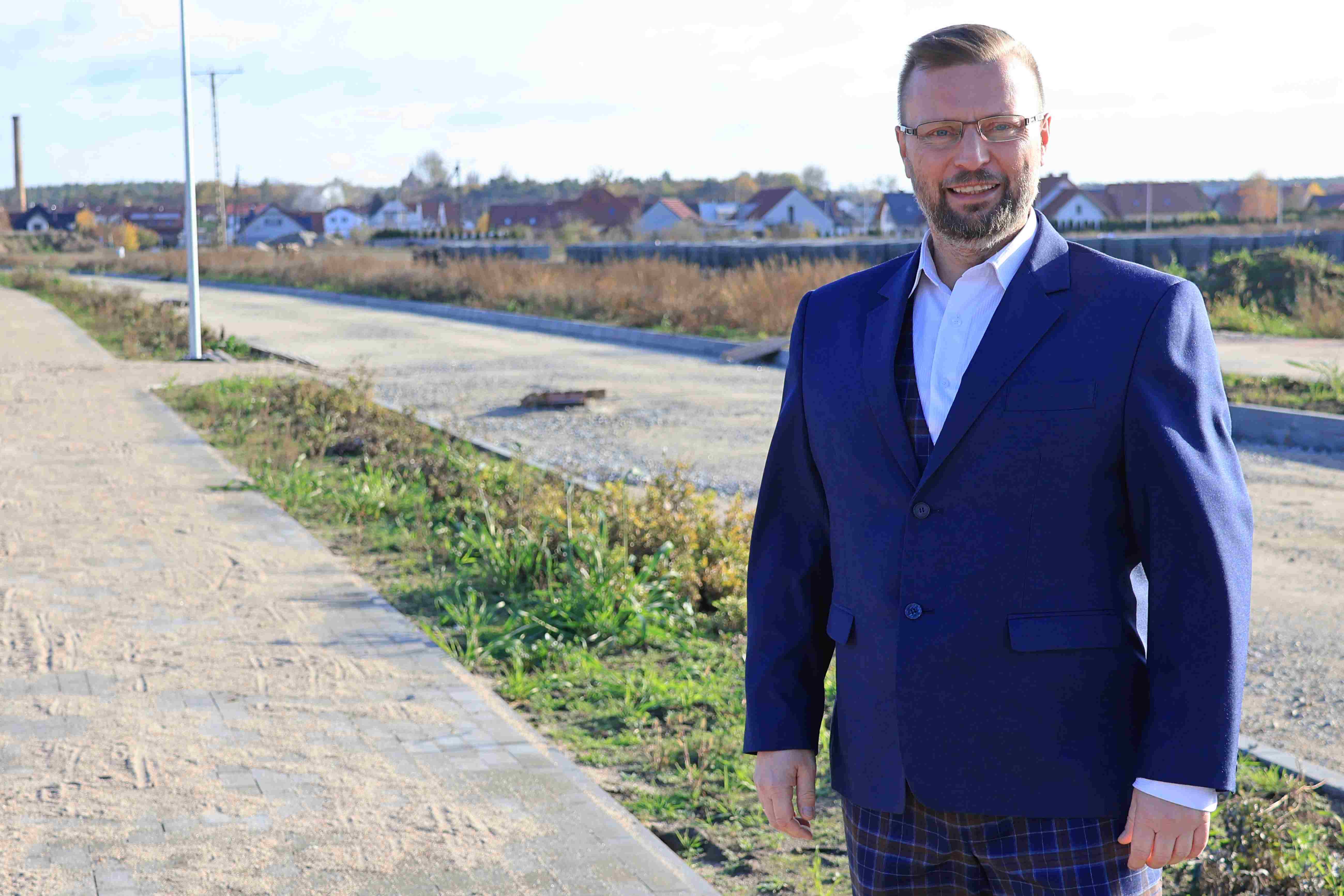 Ilustracja do informacji: Budowa nowej drogi na finiszu!