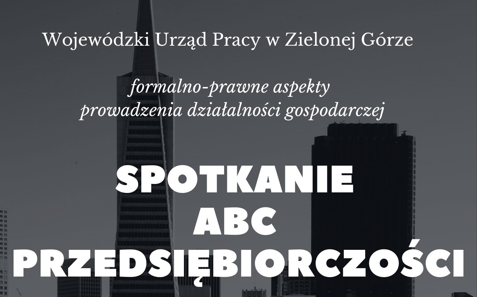 Ilustracja do informacji: Planujesz rozpocząć działalność gospodarczą? Przyjdź na spotkanie 