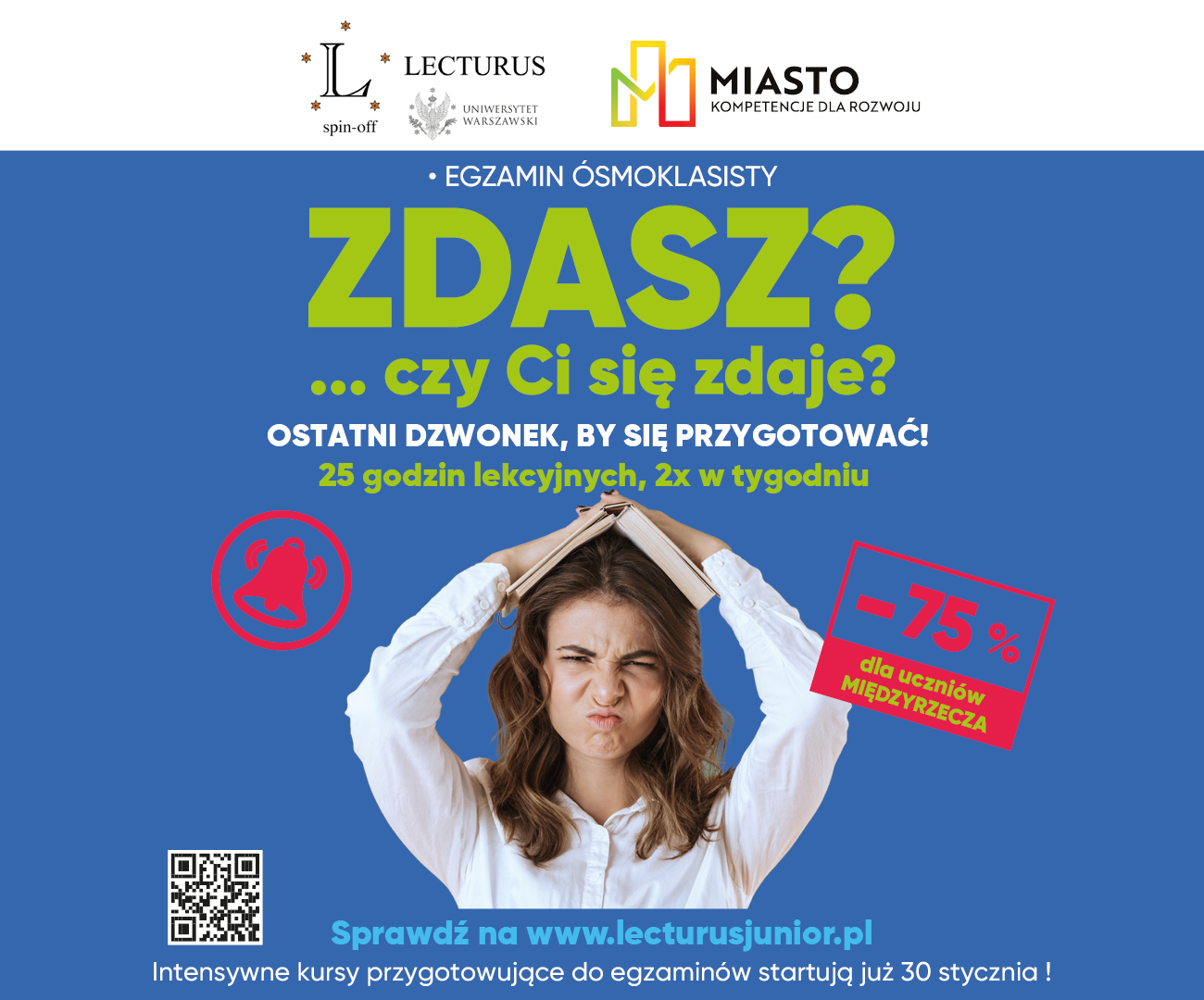 Ilustracja do informacji: Szanowni Rodzice, Drodzy Uczniowie klas ósmych!