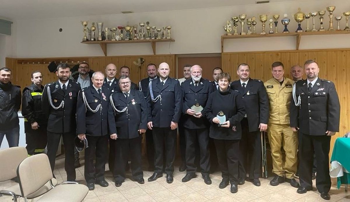 Ilustracja do informacji: Strażacy z Kęszycy Leśnej podsumowali miniony rok