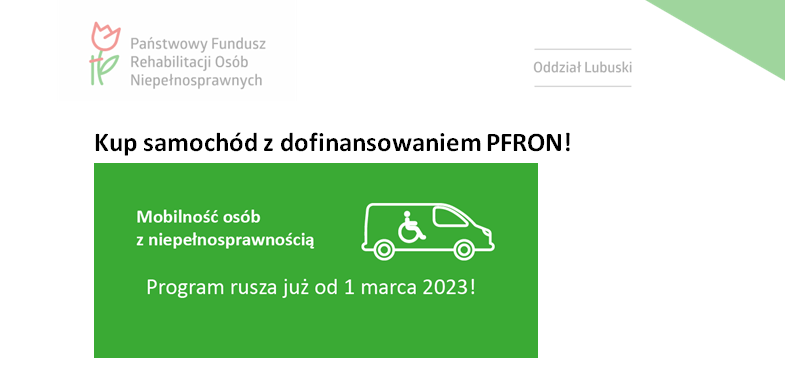 Ilustracja do informacji: Oferta PFRON dla niepełnosprawnych