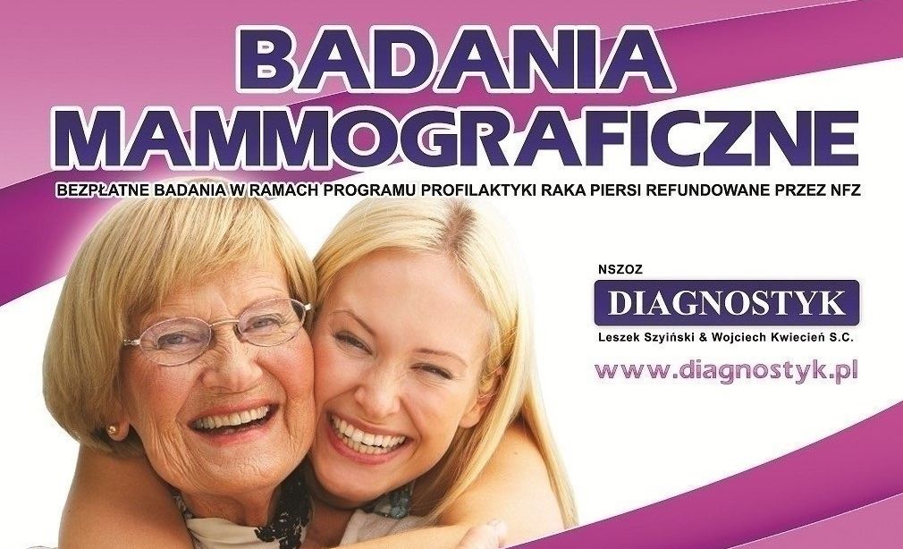 Ilustracja do informacji: Bezpłatne badania mammograficzne w Międzyrzeczu